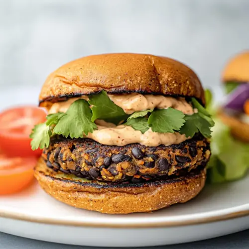 Healthy Black Bean Burgers
