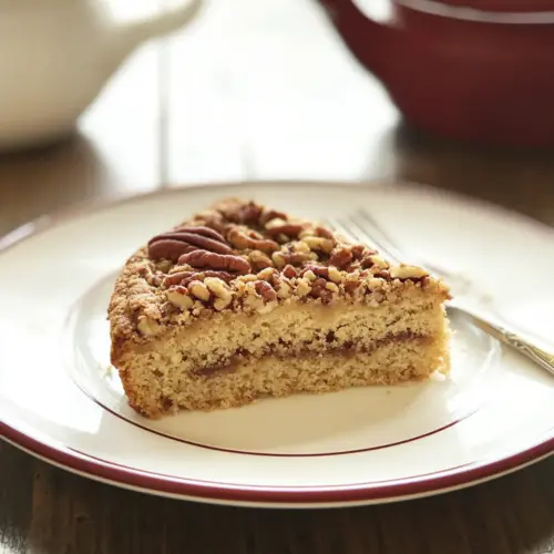 Brown Butter Pecan Coffee Cake