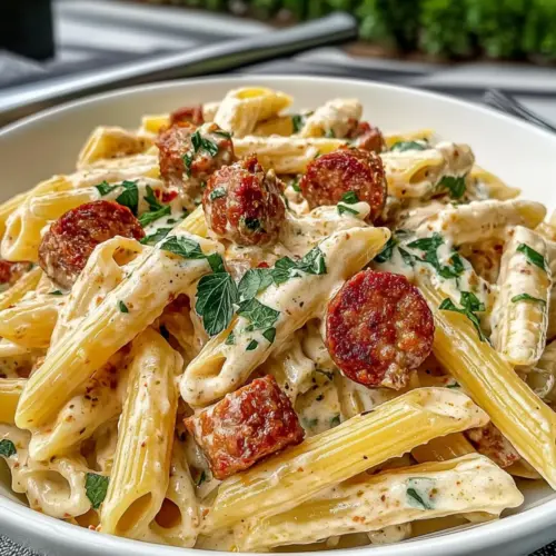 Creamiest Italian Sausage Pasta Ever