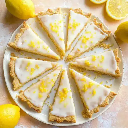 Easy Lemon Shortbread Cookies