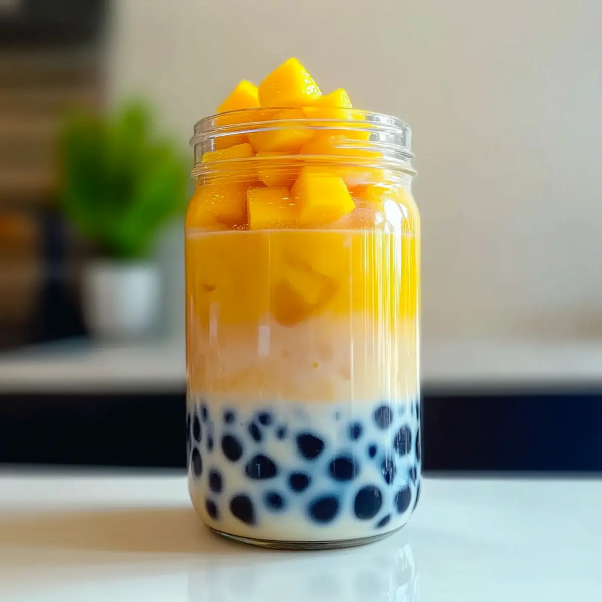Mango Milk Tea Bliss