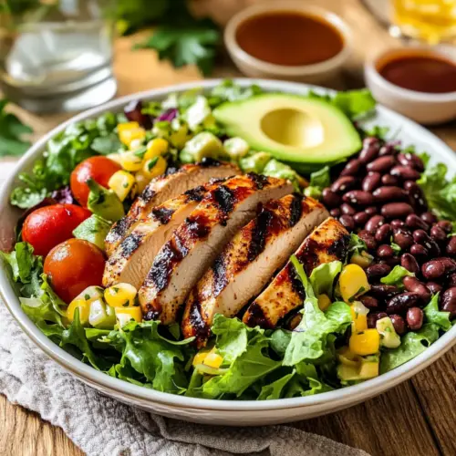BBQ Chicken Salad