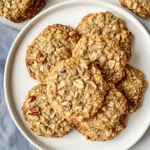 Brown Butter Maple Oatmeal Cookies