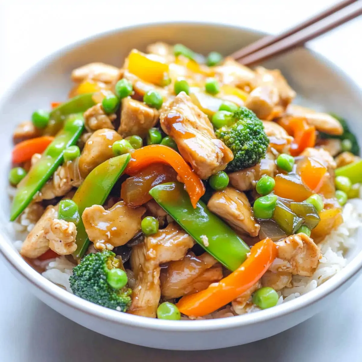 The Best Healthy Chicken Stir Fry