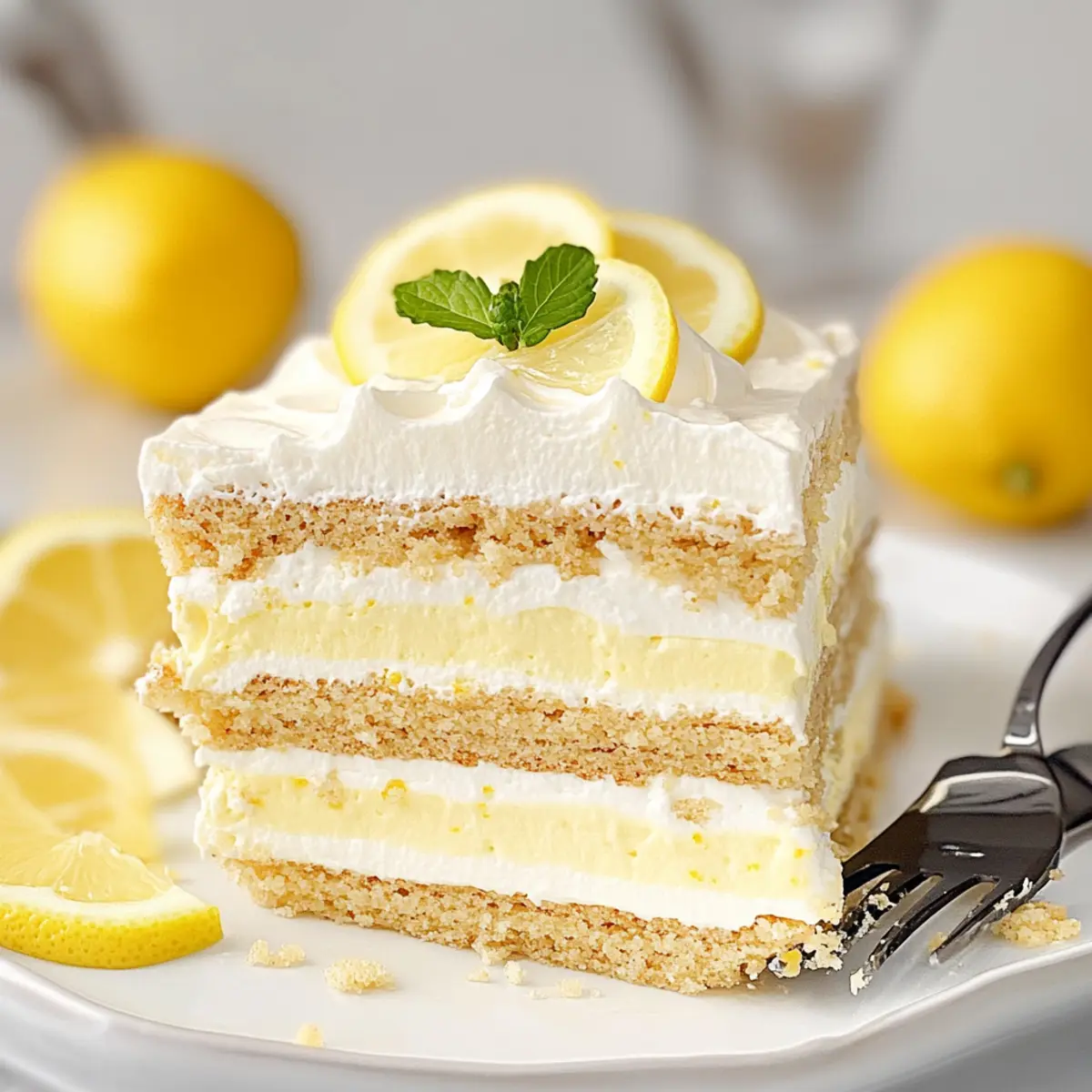 Lemon Icebox Cake