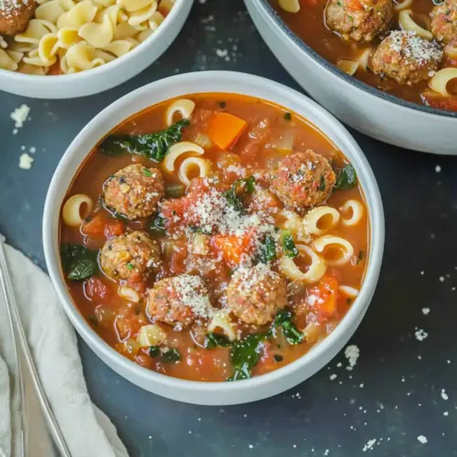 Easy Meatball Soup
