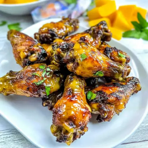 Grilled Chipotle-Mango Wings