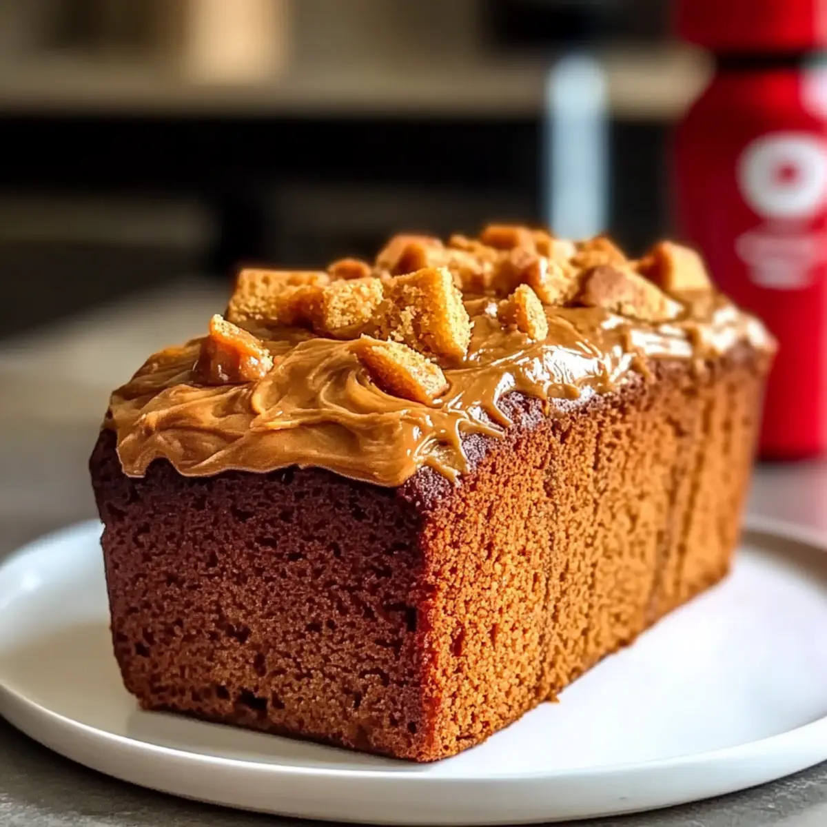 Cozy Biscoff Loaf Cake