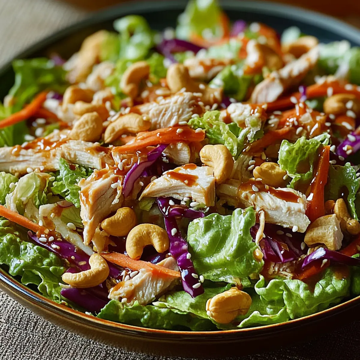 Chicken Cashew Crunch Salad