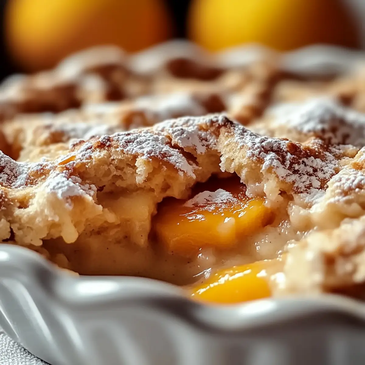 Irresistibly Juicy Peach Cobbler
