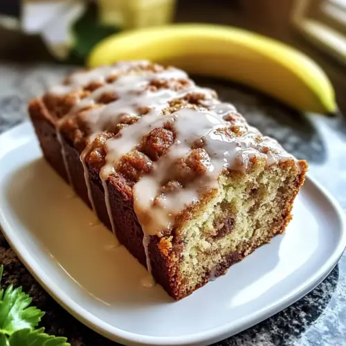 Cinnamon Roll Banana Bread