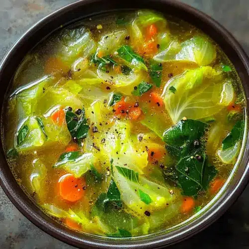 Anti-Inflammatory Cabbage and Ginger Soup