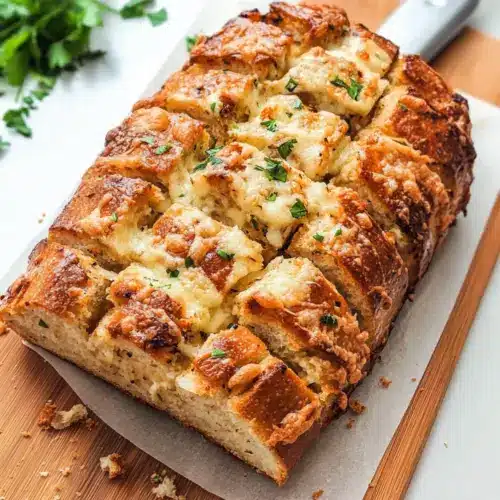Gridded Cheesy Bread
