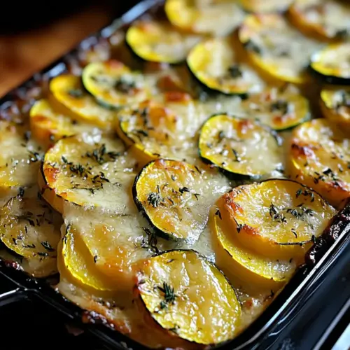 Zucchini and Yellow Squash Gratin