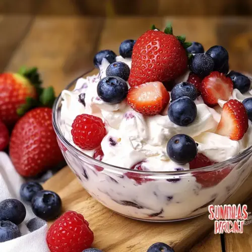 Summer Berry Cheesecake Salad