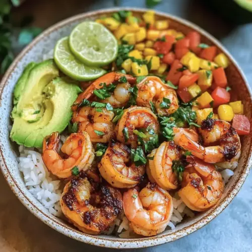Chipotle Lime Shrimp Bowl