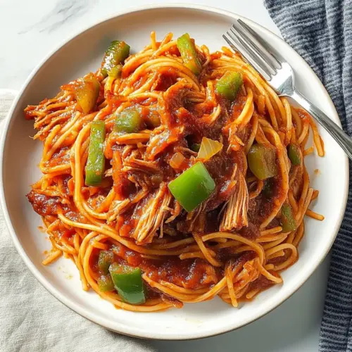 Barbecue Spaghetti