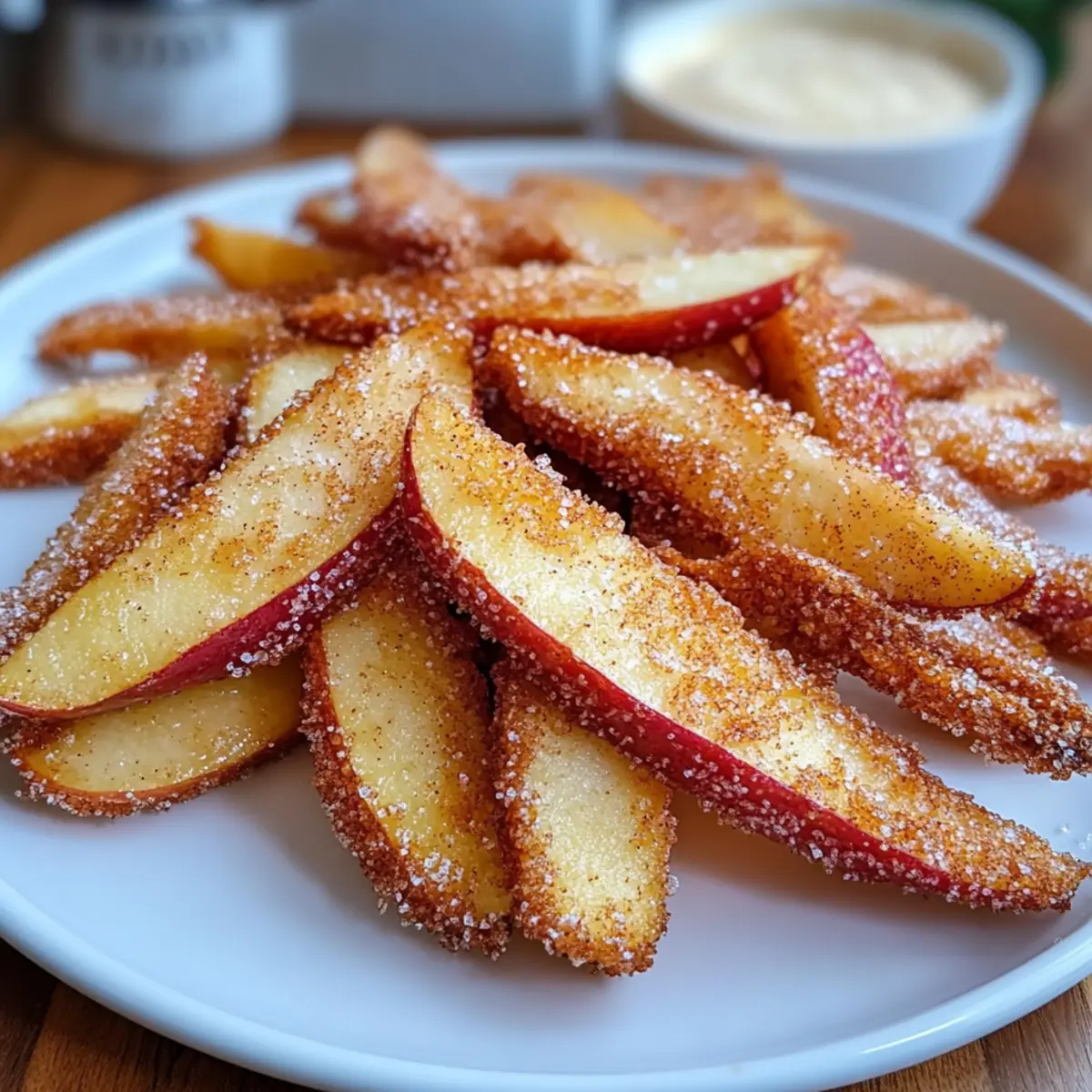Air Fryer Apple Fries