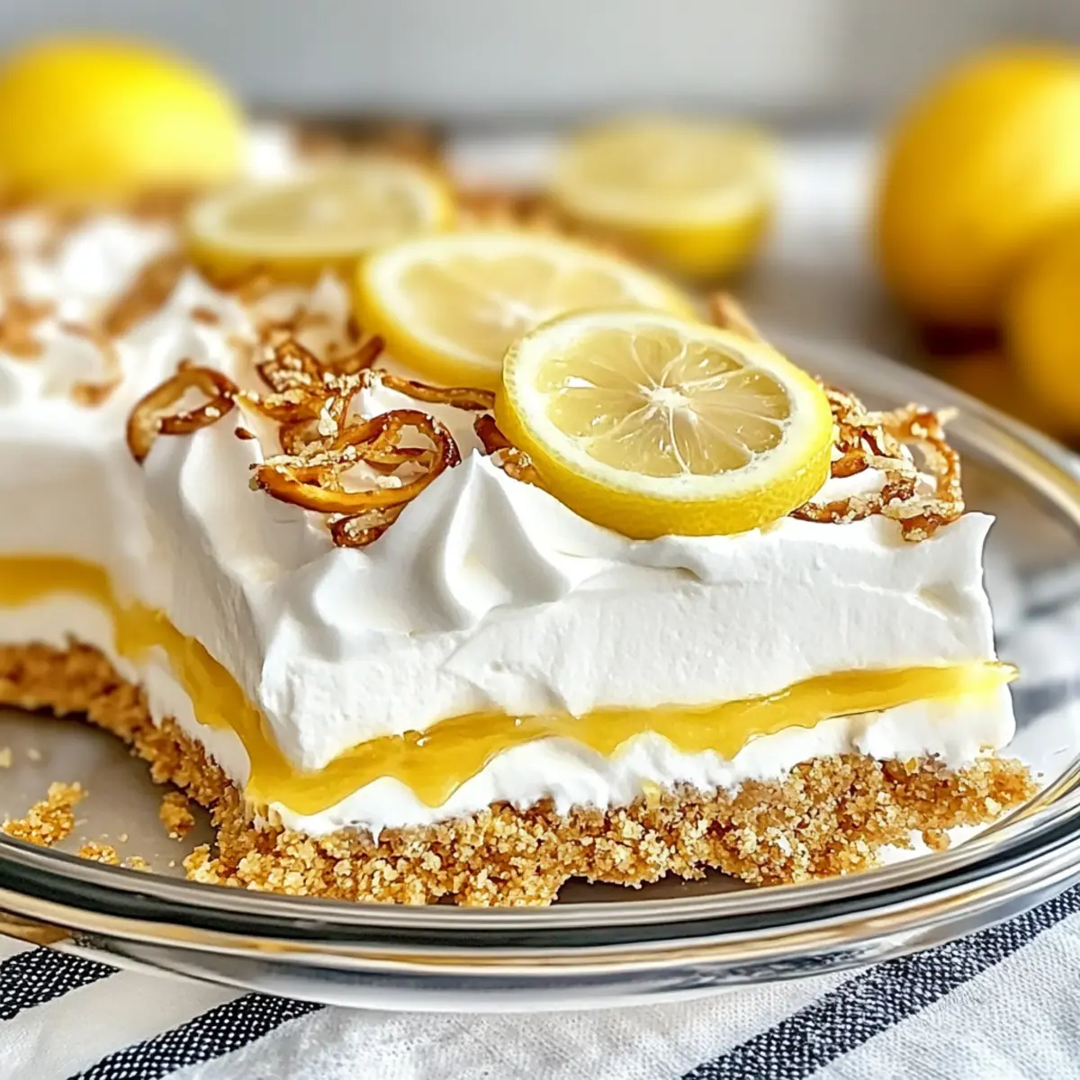 Lemon Pretzel Dessert
