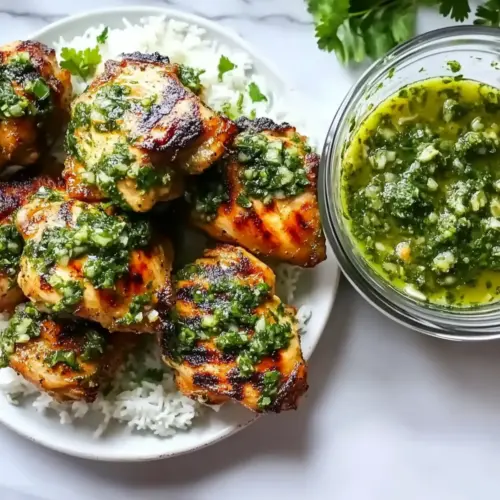 Fresh & Healthy Chimichurri Chicken in 30 Mins!