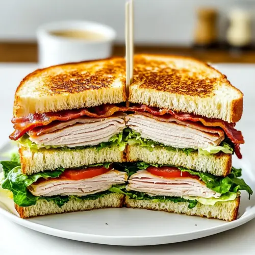 Easy Turkey Club Sandwich