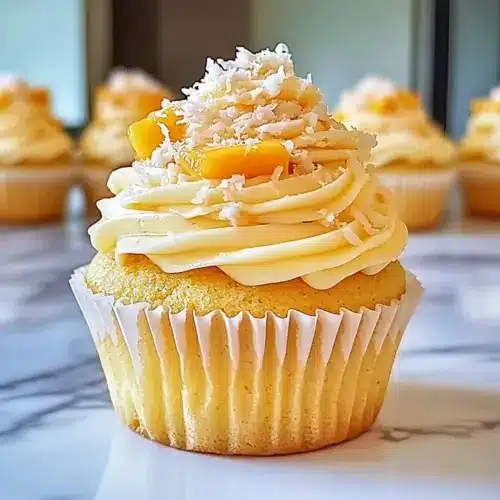 Mango Tango Summer Cupcakes