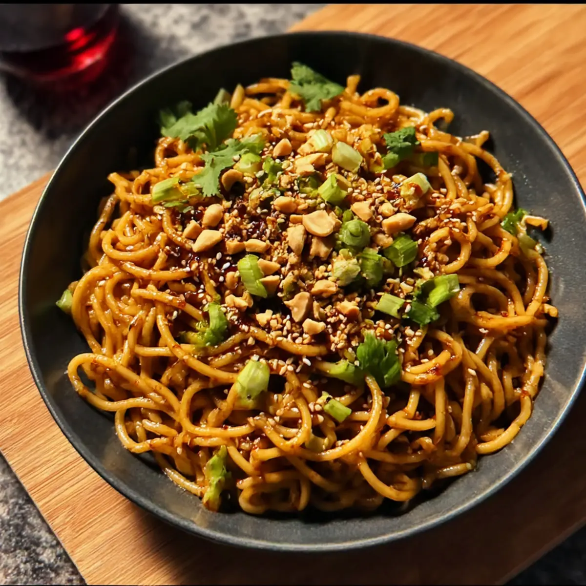 Spicy Sesame Noodles