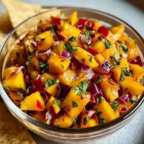 Fresh Peach Salsa
