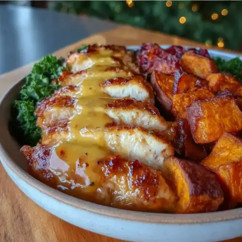 Maple Dijon Chicken Bowl