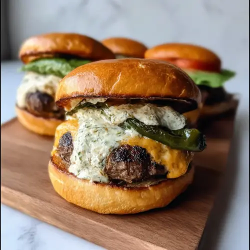 Poblano Popper Burger