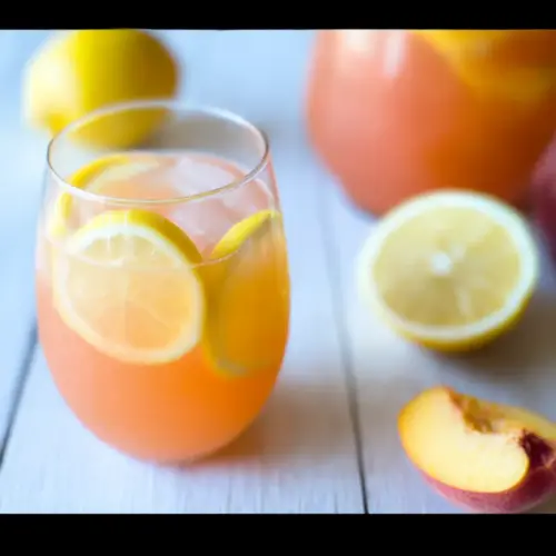 GINGER PEACH LEMONADE