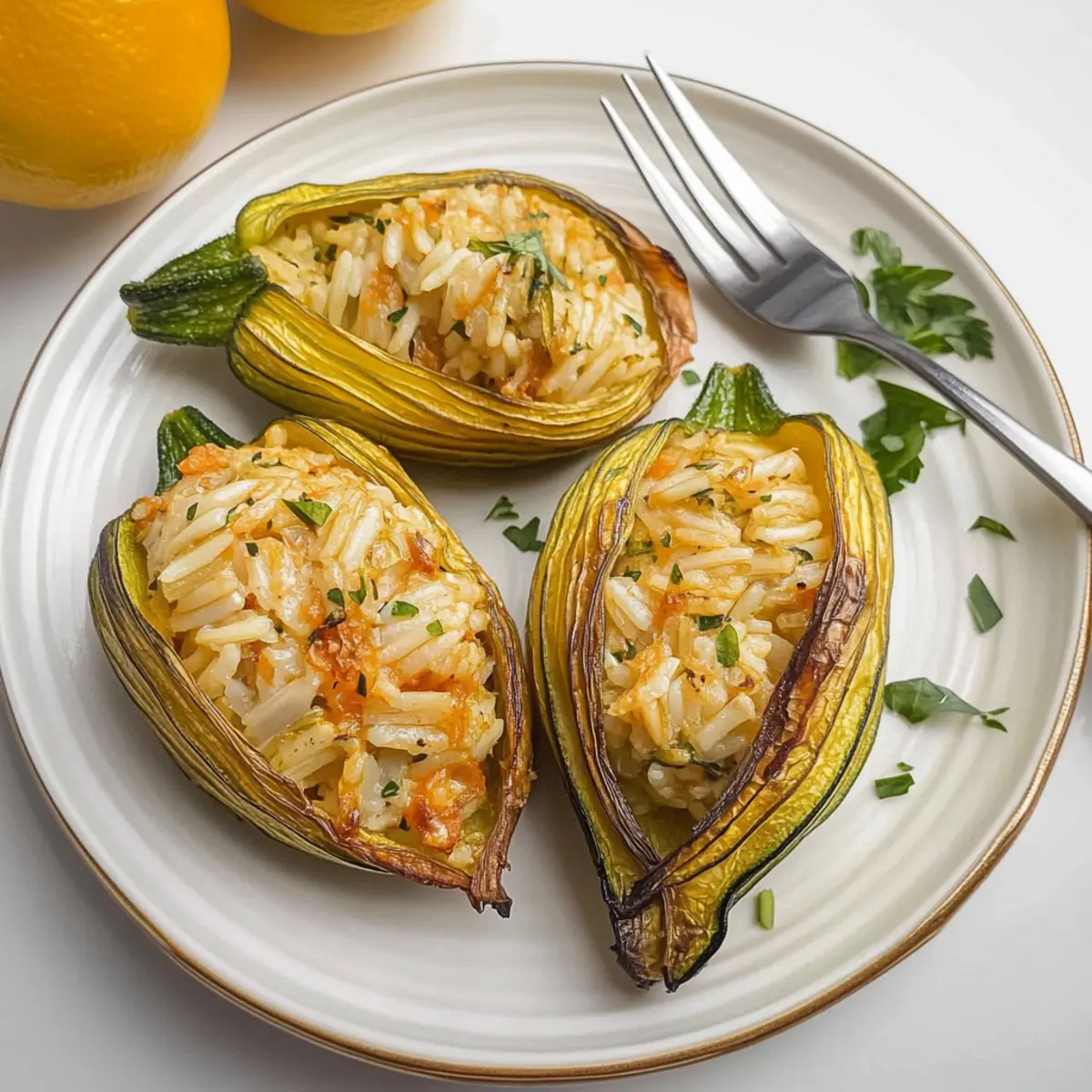 Stuffed Zucchini Flowers
