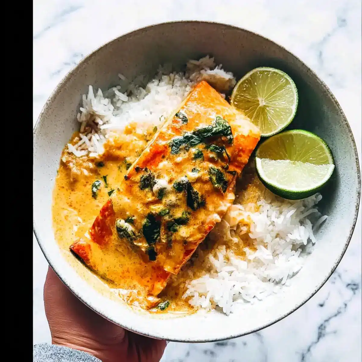 Coconut Curry Salmon