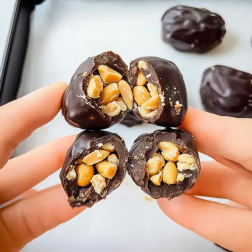 Snickers Stuffed Dates