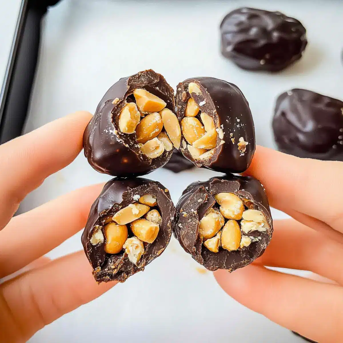 Snickers Stuffed Dates