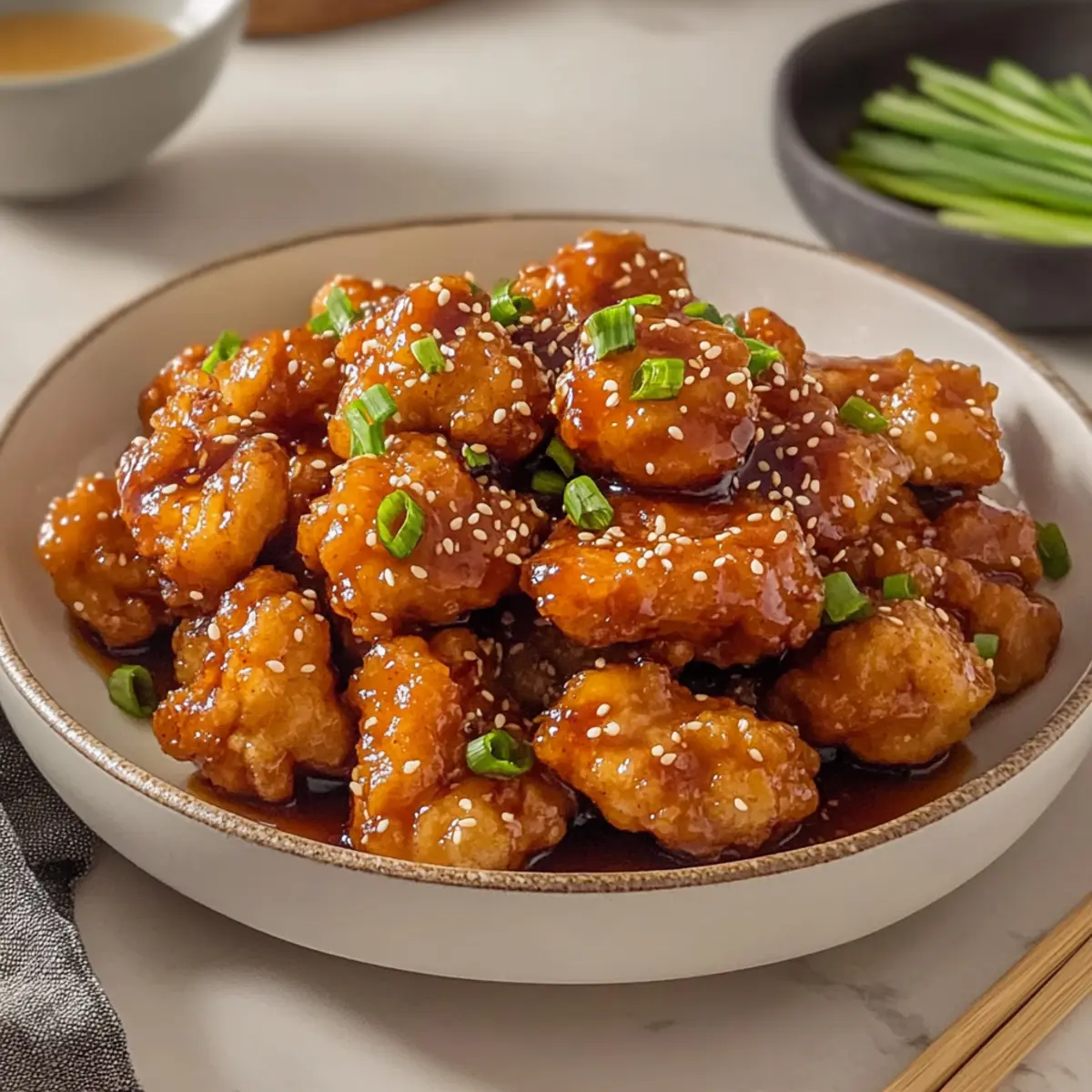 Honey Sesame Chicken