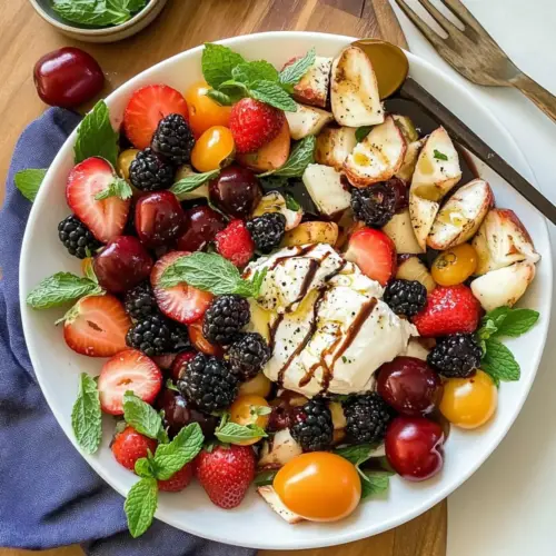 Burrata Berry Salad Recipe