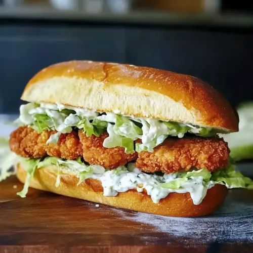 Crispy Chicken Caesar Sandwich